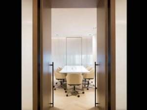 Private commercial office conference room
