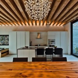 Double height ceiling