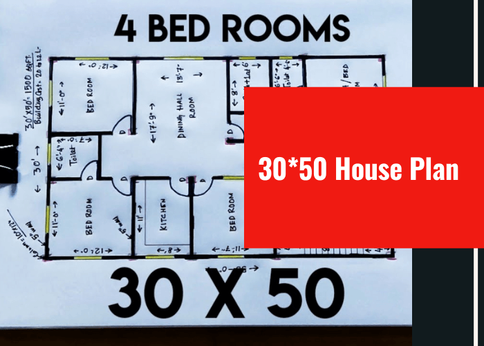 30*50 House Plan