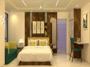 Hotel-Room-Interior-Design--with-Bed-paneling-Design-and-Toilet-behind