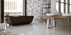 16 Bathroom Floor Tiles Designs for Stunning Floors