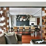 15 Creative Partition Designs to Divide Living & Dining