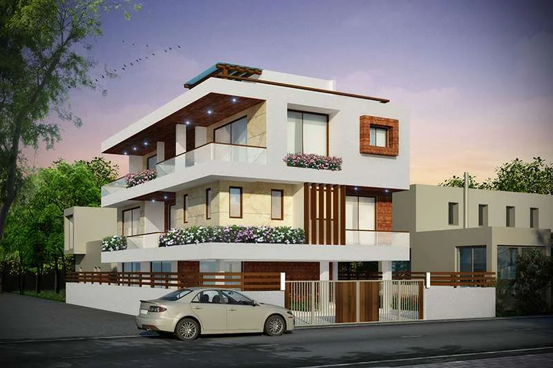 Architecture Design of House in Hadapsar, Pune