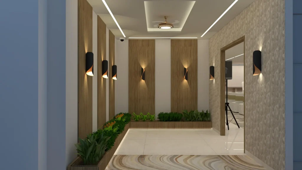 Banquet Hall Corridor Design