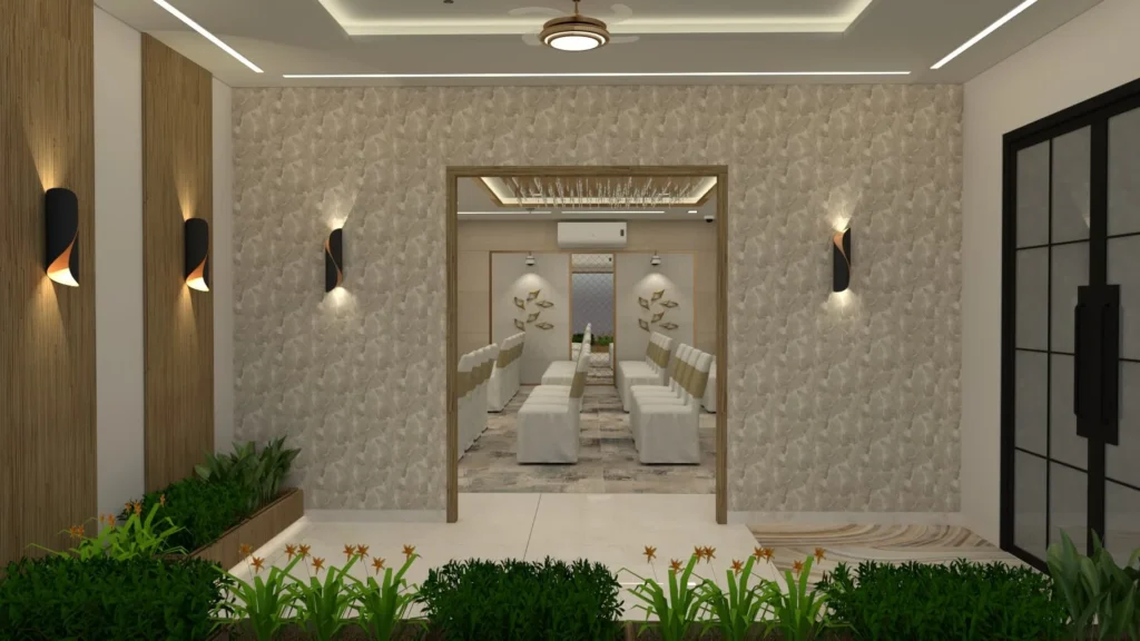 Banquet Hall Corridor Design