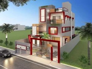 Bungalow House Design in Pune – Elegant Residential Architecture