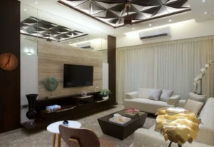 3 BHK Home Interior Designers in Kothrud, Pune – “Lush Flat”