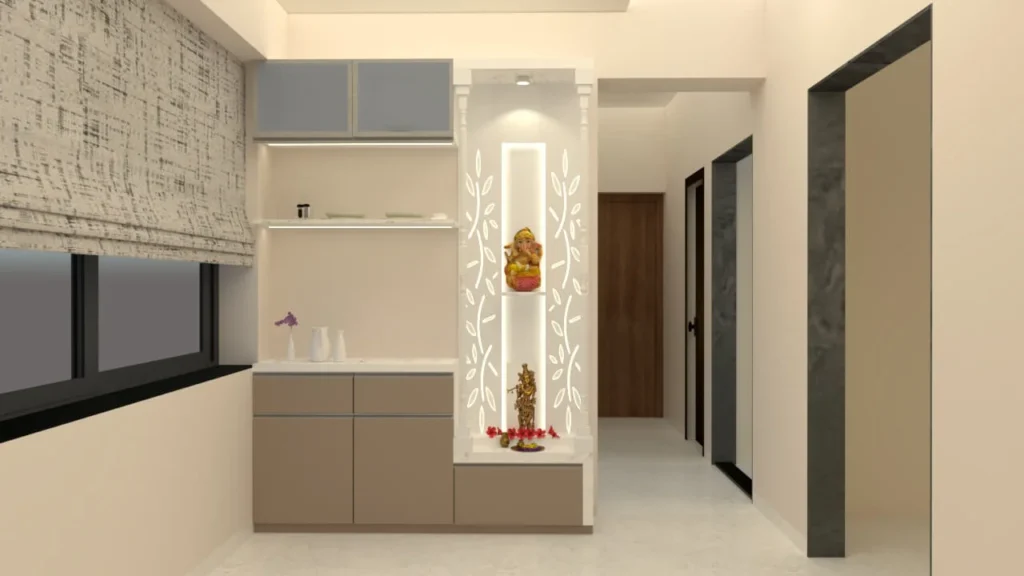 Mandir or Puja Unit Design