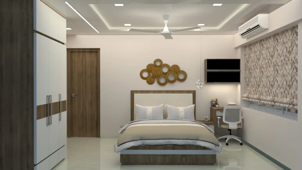 Master Room Interior Design Warm Effect