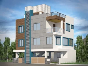 Small Bungalow Design in Beed – Compact & Elegant Residential Architecture