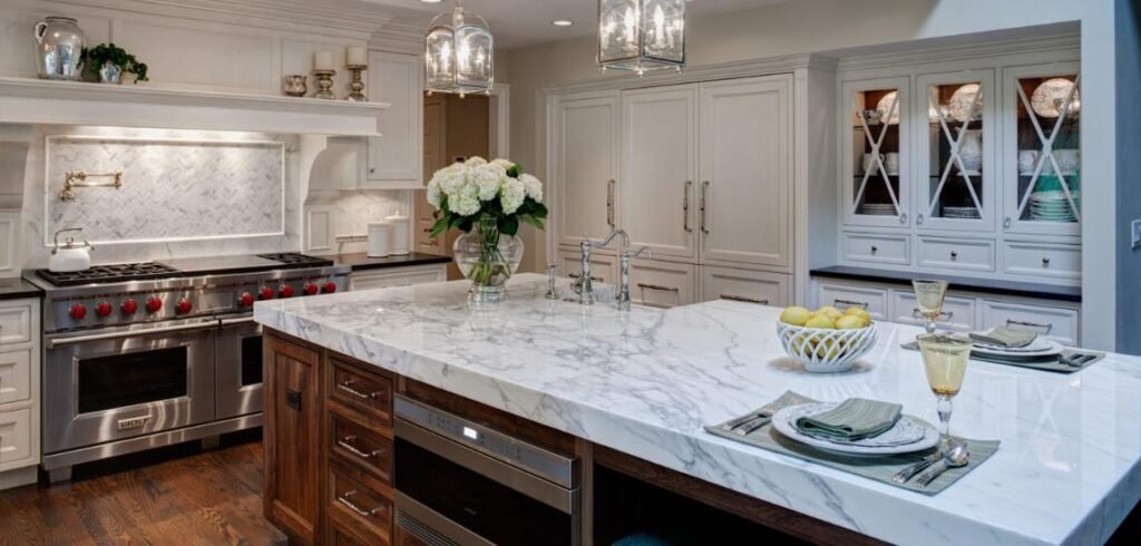 15 Stunning kitchen countertop designs and one featuring white coloured countertop