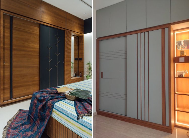 Sliding door wardrobe with loft storage, maximizing space and providing a modern solution for organization in any bedroom.