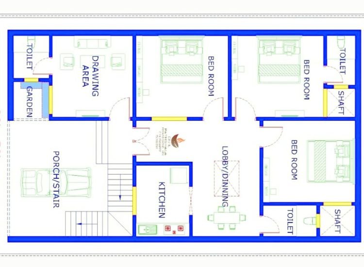 3. Modern And Smart 30x50 Layout Explore future-ready modern and smart 30x50 house plans designed for comfortable and efficient living.