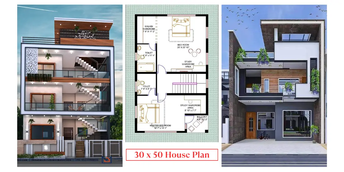 30 x 50 House Plan