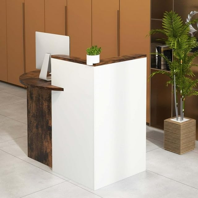 51kErZHnoRL TEKAVO Office Table Computer Desk for Home Office Engineered Wood Finish