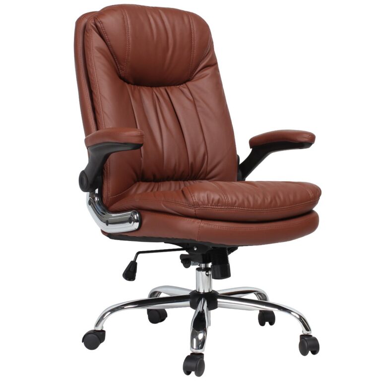 61sJrUGCibL. SL1200 Ergonomic Office Chair - High Back Desk Chair with Flip-Up Arms