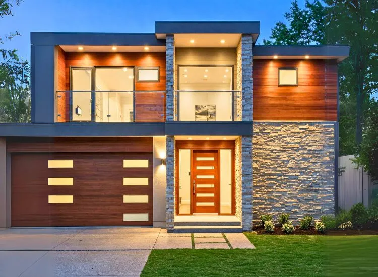 7. Material Selection Choose the right materials for your two-floor home's elevation! Enhance durability, style, and aesthetics with the perfect selection.