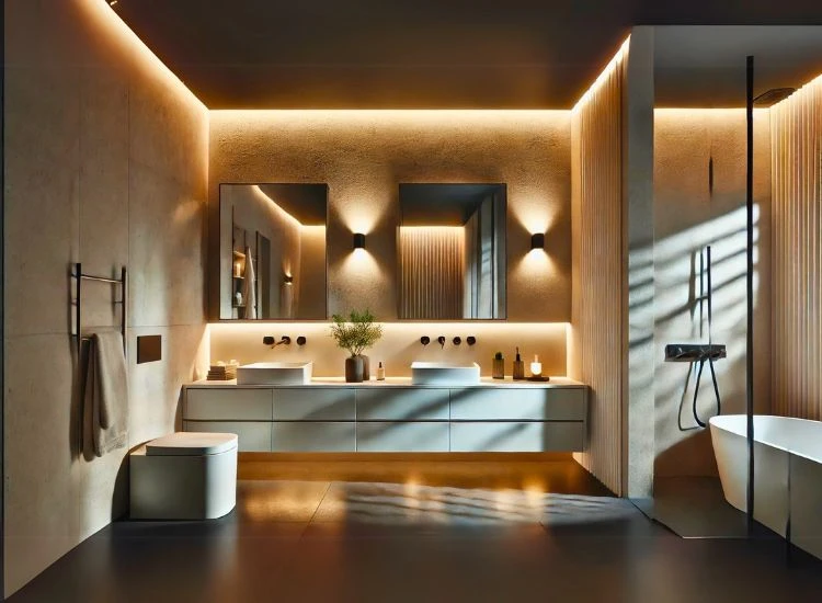 Bathroom Lighting Featuring with Wall Washer Bathroom Lighting Featuring with Wall Washer