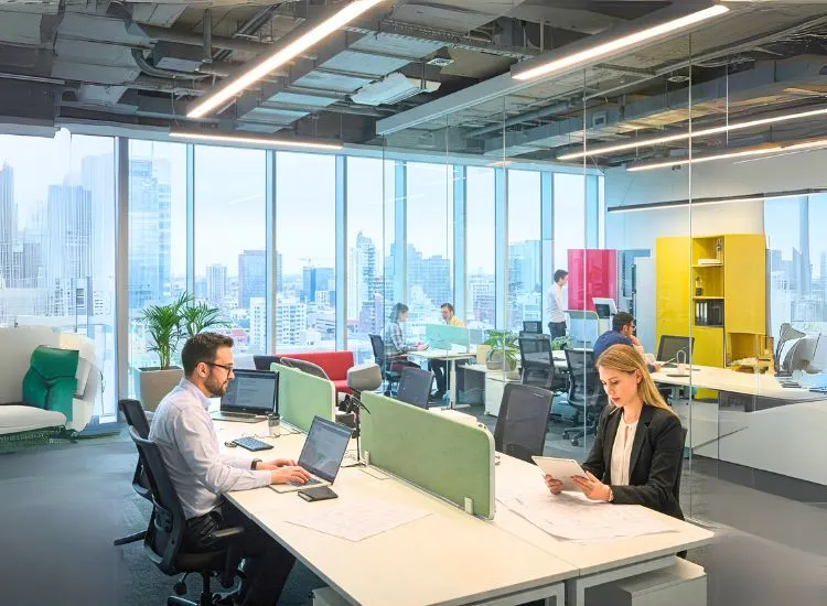 Boosting Employee Productivity "Inspiring company interior designs built to boost employee morale and productivity"