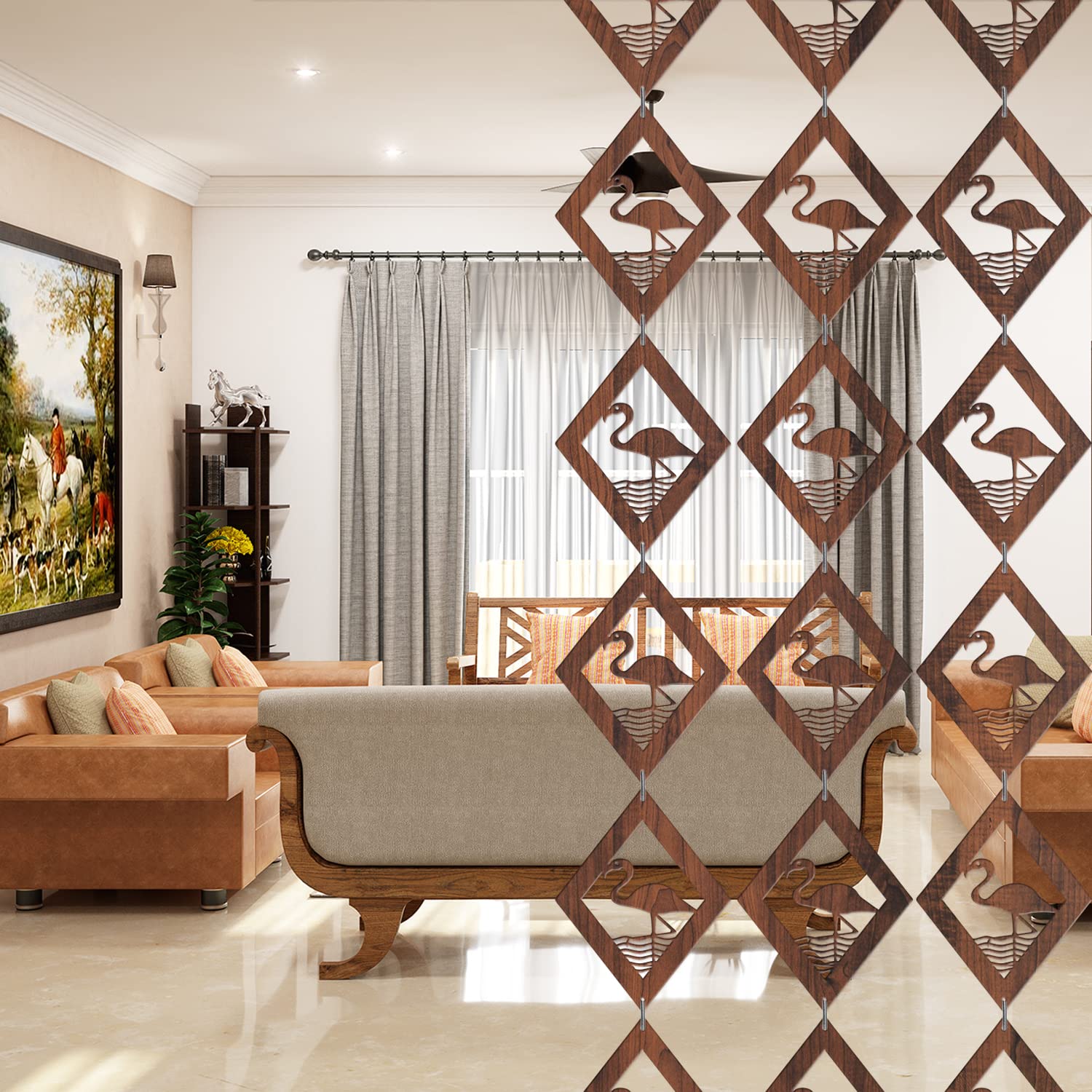 Hanging Room Divider