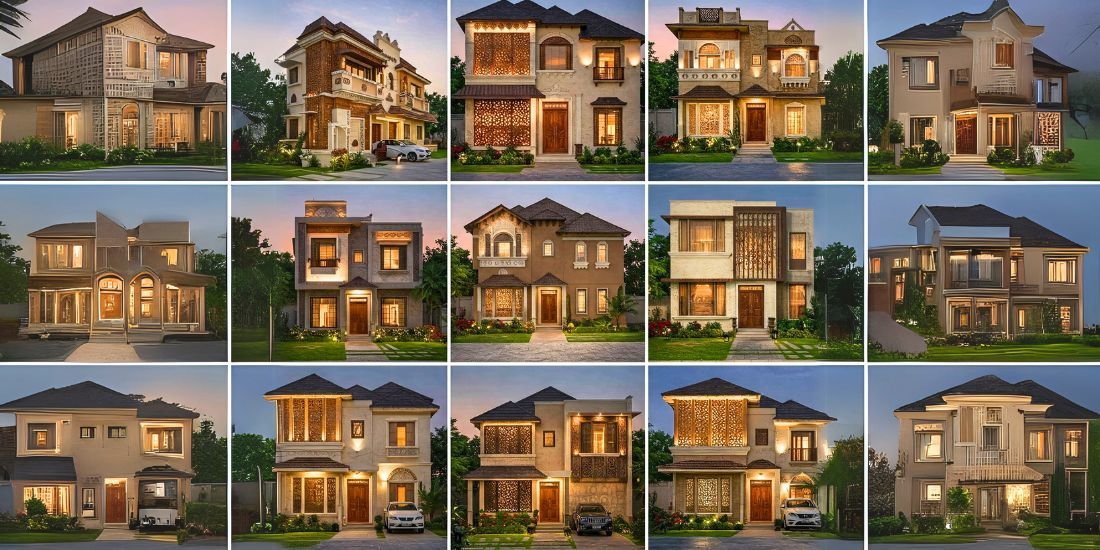 Explore stunning Indian house front designs! From traditional to modern front elevations, find the perfect style to enhance your home's exterior.