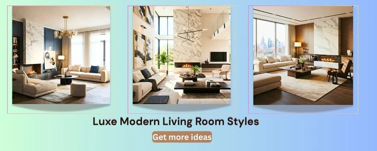 Luxe Modern Living Room Styles Luxe Modern Living Room Styles