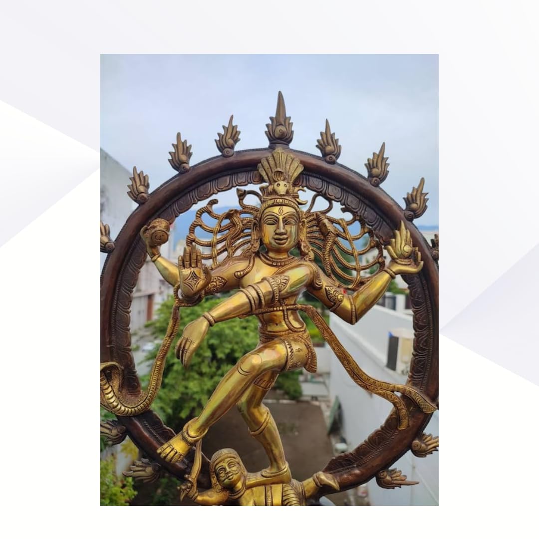 Nataraja Dancing Shiva Akshthdhatu Statue