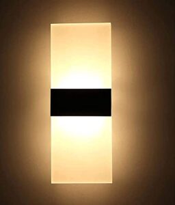 Rectangular Acrylic LED Wall Lamp