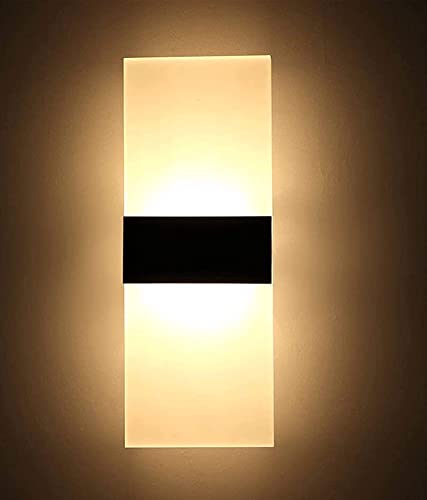 15 Watts Rectangular Acrylic LED Wall Lamp