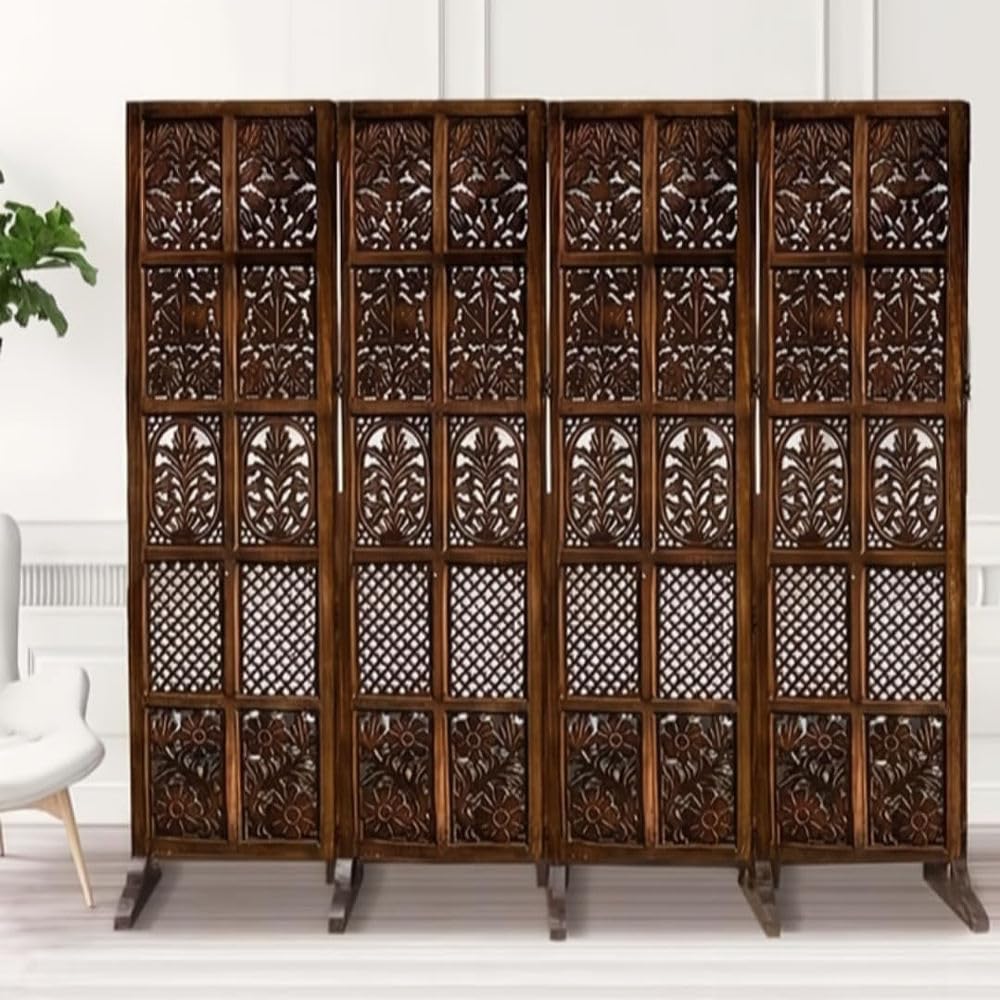 Wooden Partition for Living Room