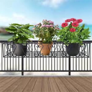 staircase railing pot stand