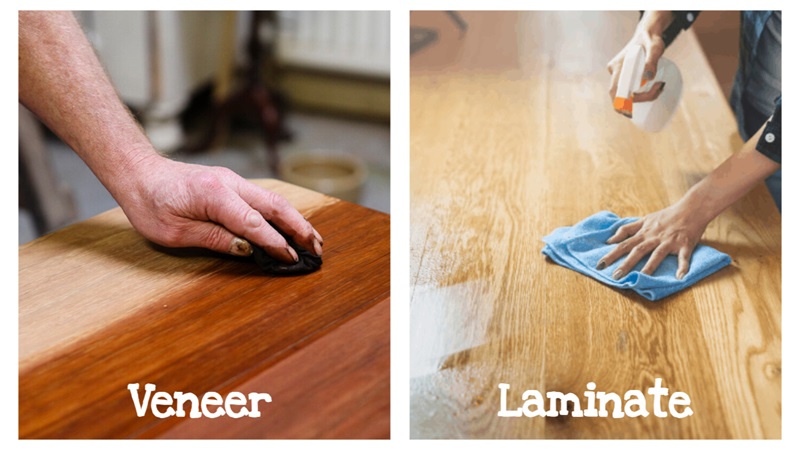 Veneer requires polishing to maintain its appearance and laminates are less prone to staining and easy to clean