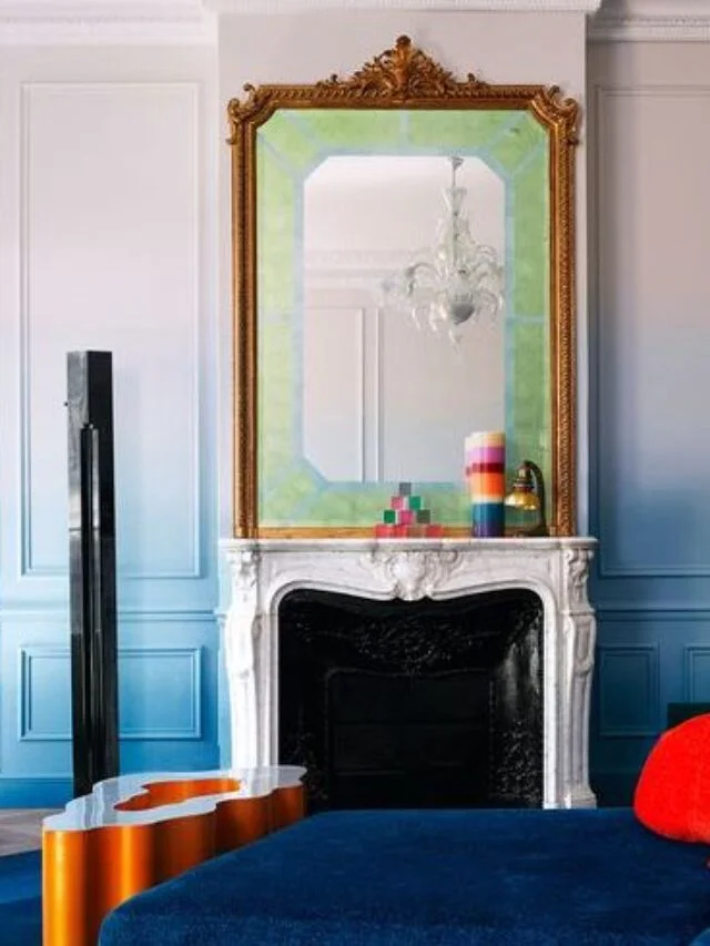 Living Room Coastal Blues Color Ideas