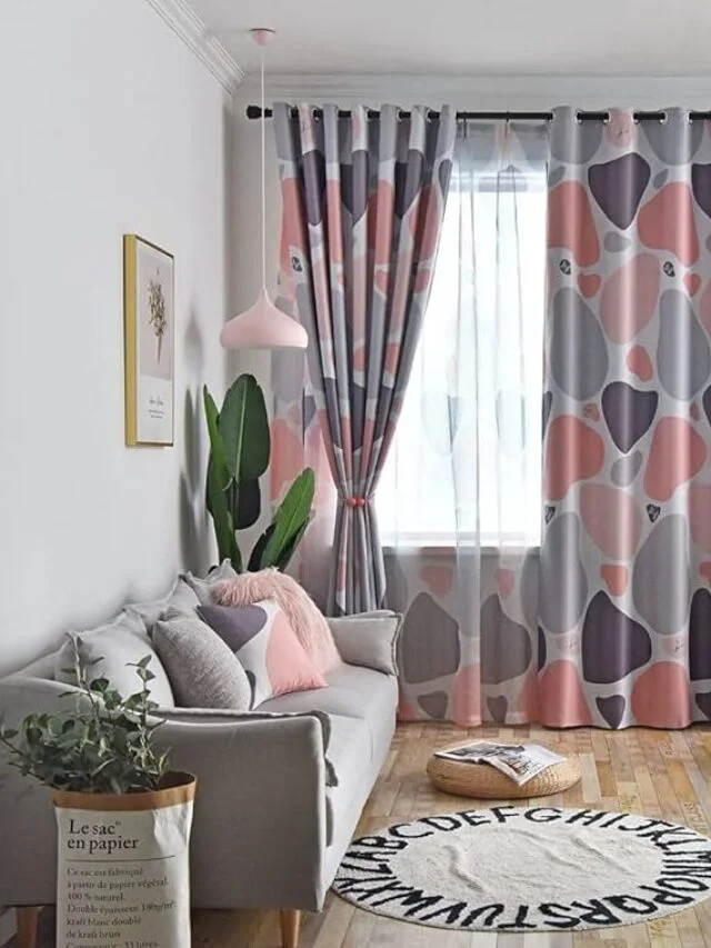 Living Room Curtain Polyester Fabric