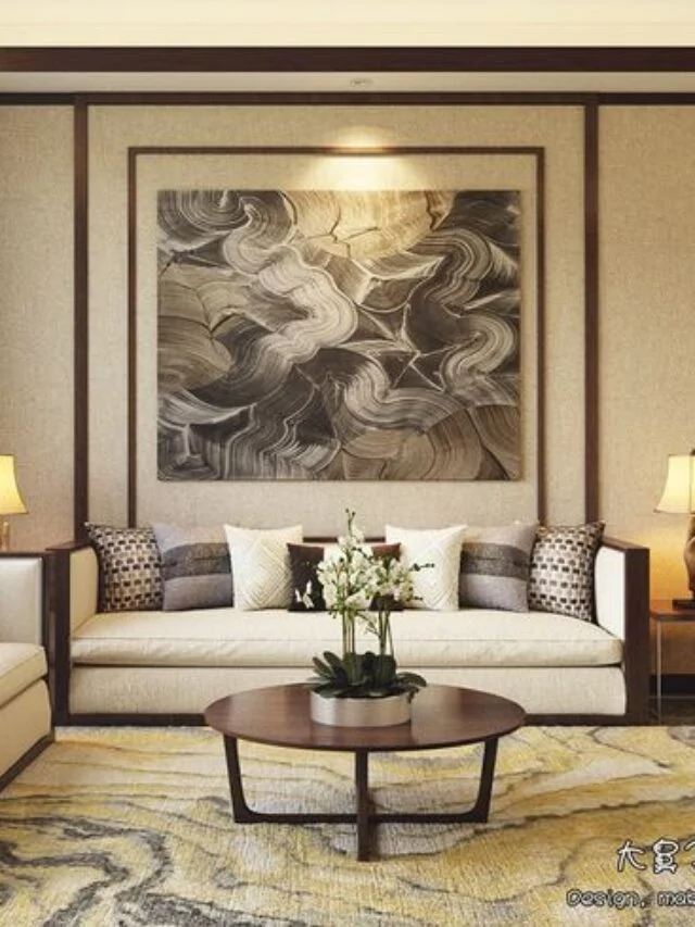 Sofa Set with Asian Influence