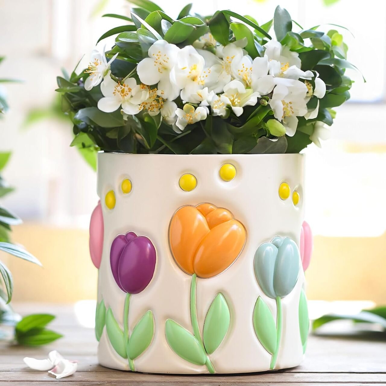 GUGUGO Colorful Pots Design