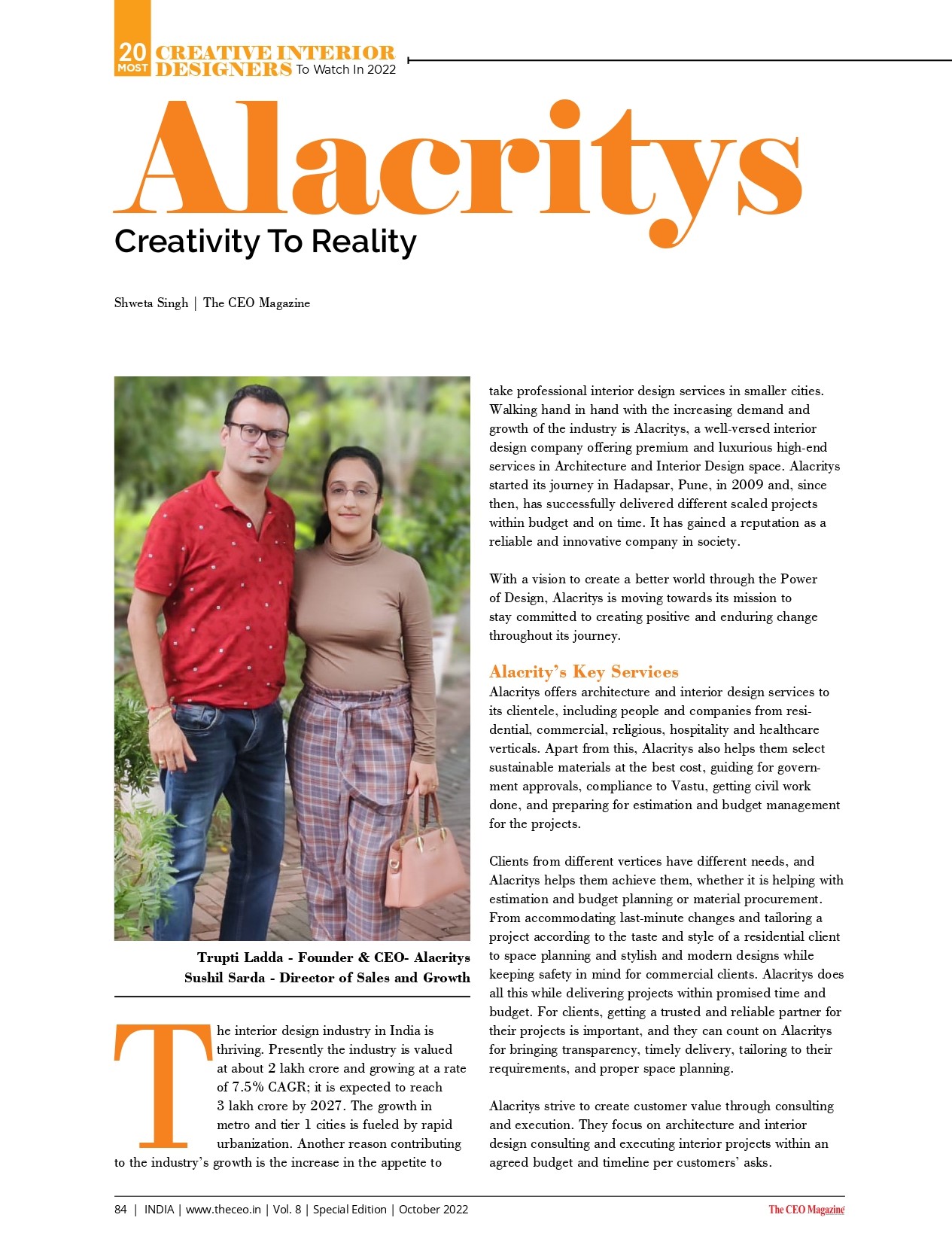 Alacritys CEO Magazine