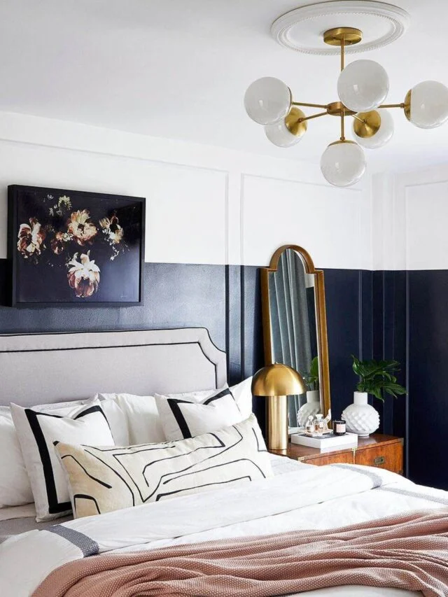 Fabric Panels Master Bedroom Accent Wall