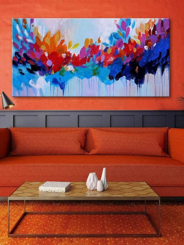 Mix of Mediums Paintings for Wall Art