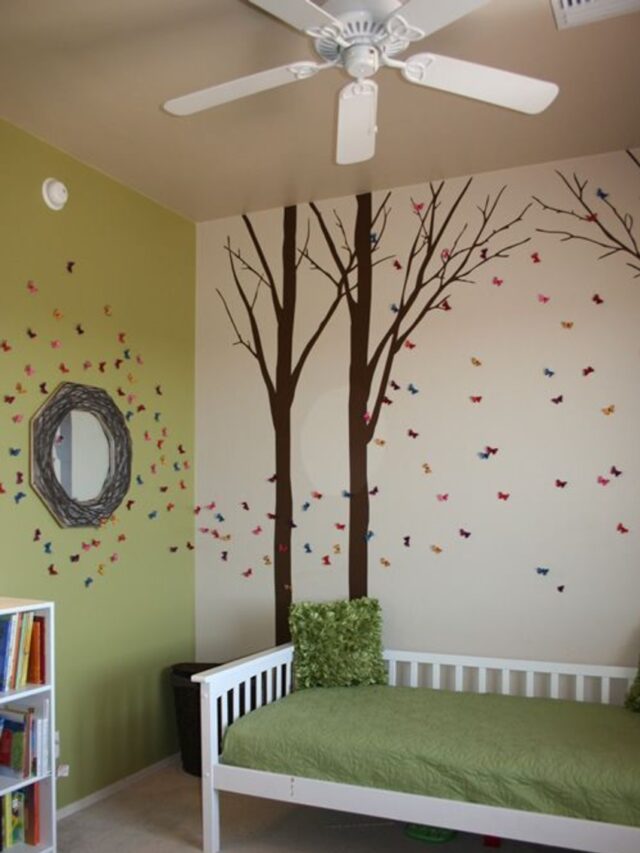 Bright Accent Wall Ideas for Kids Bedrooms