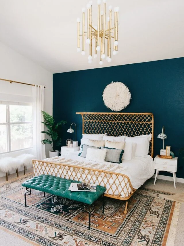 BoldJewelTonesBedroomPaintColor