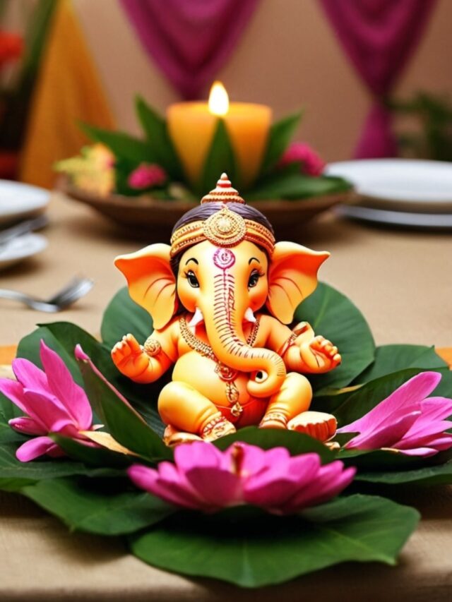 Eco-Friendly Ganpati Festival Decoration