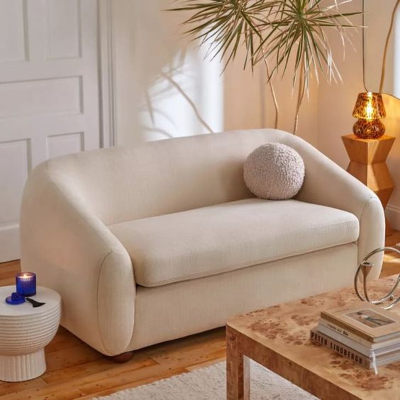 Small Bedroom Couch Minimalist Serenity