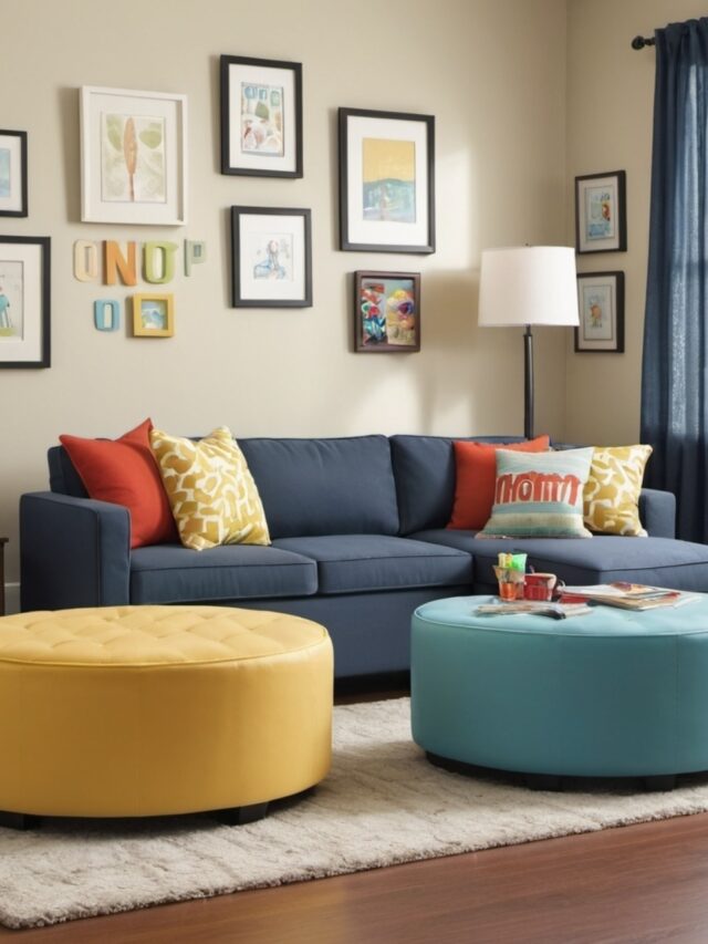 Kid-Friendly Living Room Design Ideas