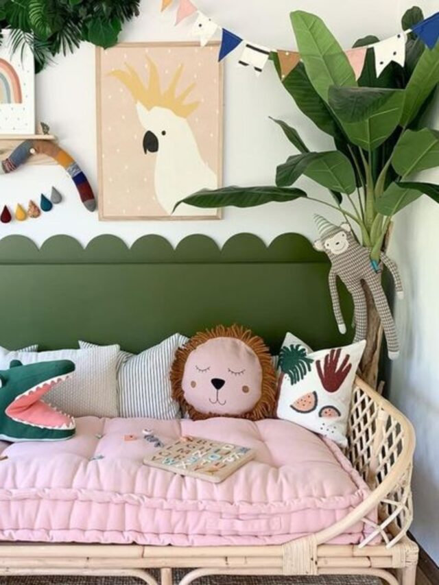 Kids Bedroom Makeover for Playful Wall Art