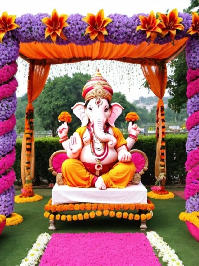 Ganpati Festival Outdoor Decor Ideas