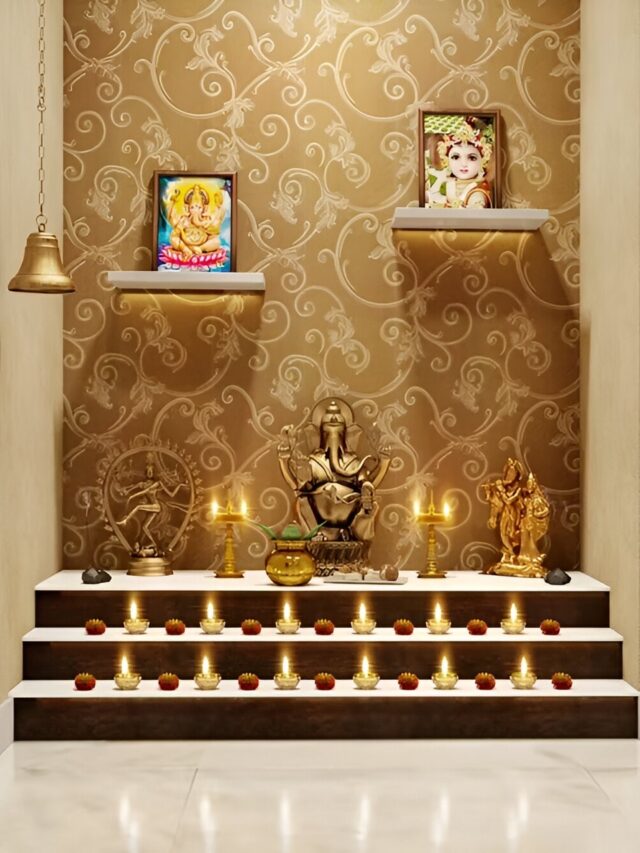 Puja Room Vastu Direction with No Obstructions