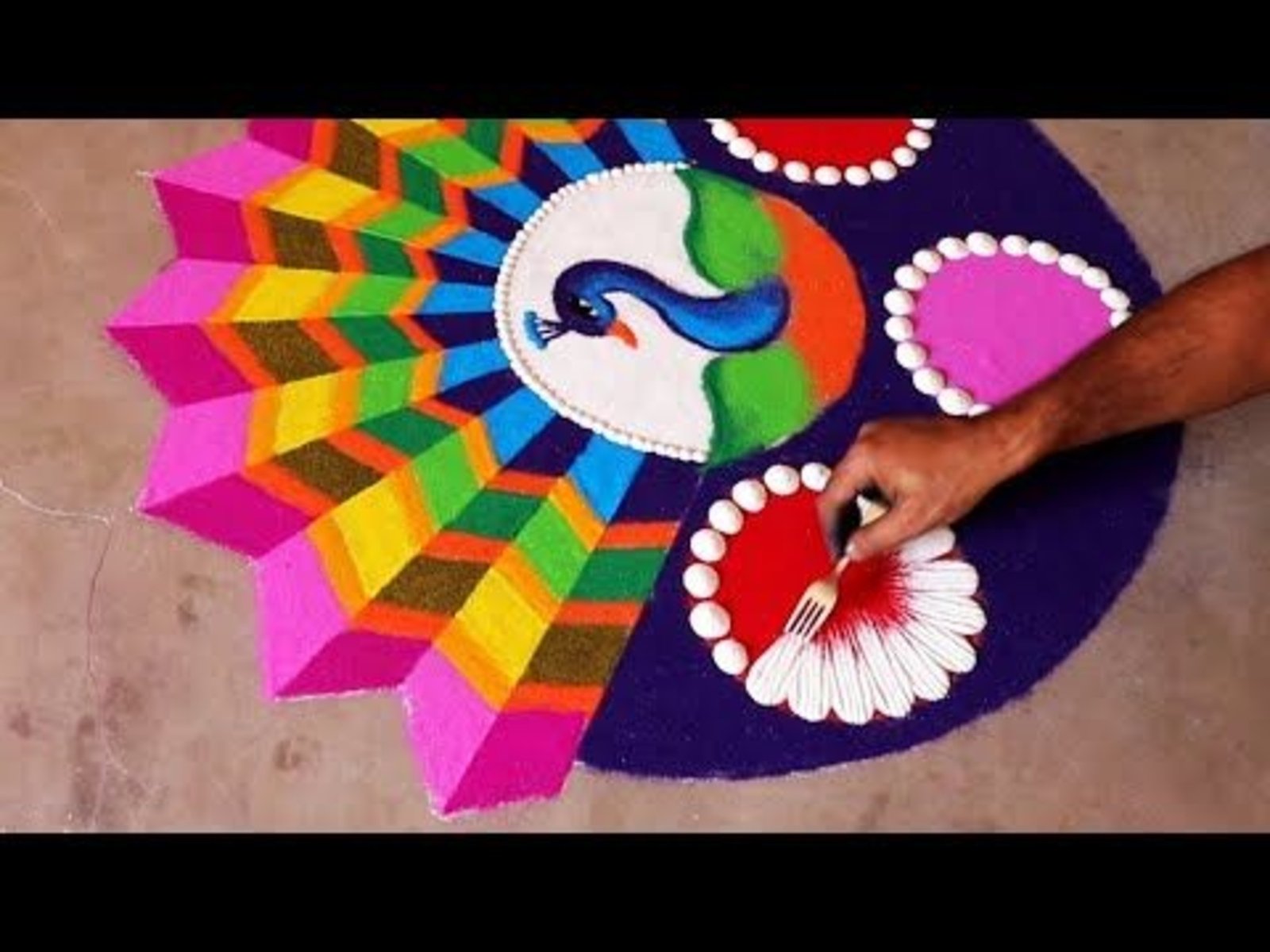 DIY Rangoli Diwali Home Decoration Ideas