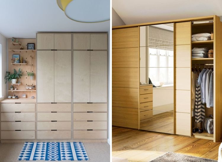 6. MR plywood wardrobe