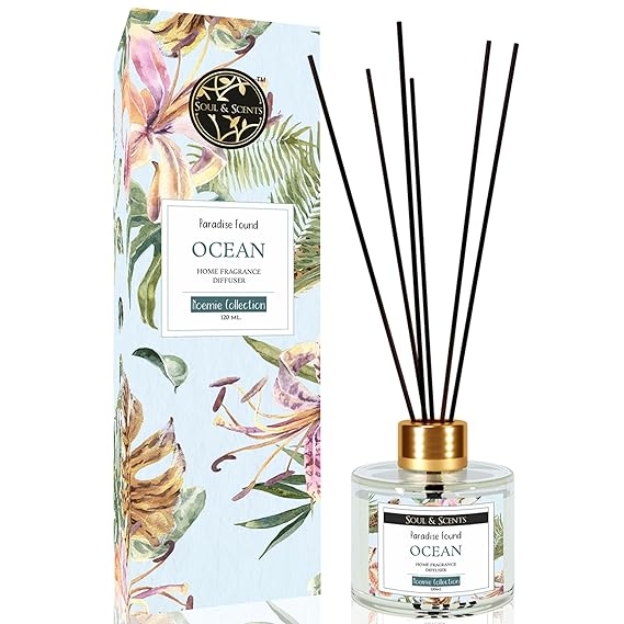 Soul & Scents Ocean Reed Diffuser for room fresheners